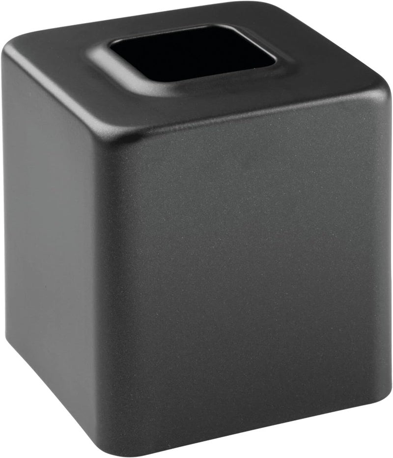 m-design Tissue Box — Decorative Tissue Box Holder for Bedrooms, Bathrooms and More — Square Tissue Box Cover for Facial and Cosmetic Tissues — Black - Image 5